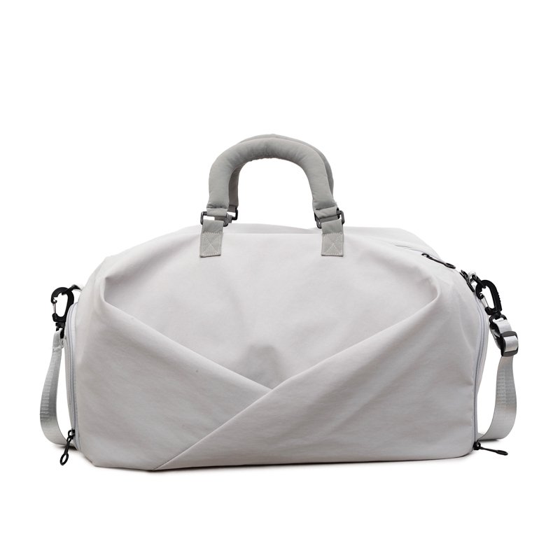 Transit Duffel – Soft-sided travel duffel, Light Grey – custom OEM bag by NORYAQ
