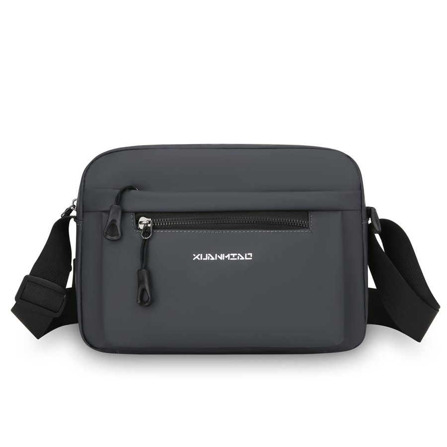 Compact Waist Bag – Crossbody mini bag, Dark Gray – custom OEM bag by NORYAQ