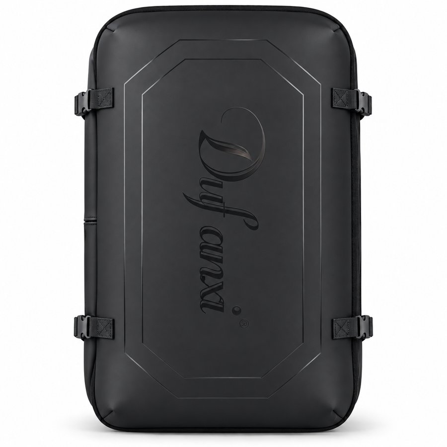Cabin Travel Case – Embossed hard-shell case, Black – custom OEM bag by NORYAQ