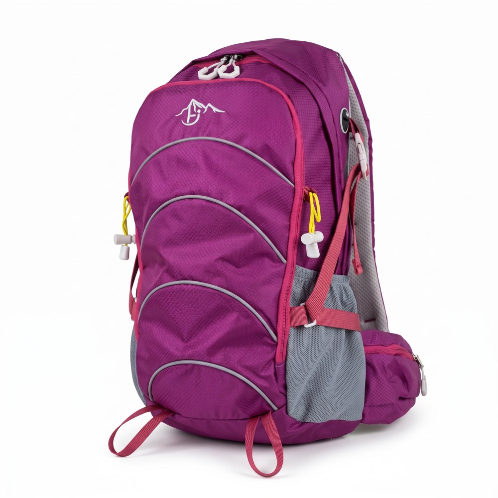 Trail Daypack – Lightweight mountain pack, Purple – custom OEM bag by NORYAQ