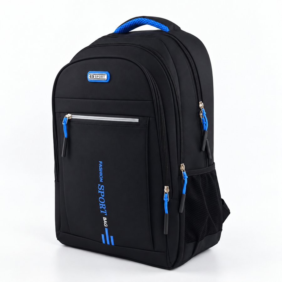 Campus Sport Backpack – Multi-compartment daypack, Blue – custom OEM bag by NORYAQ